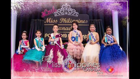 Little Miss Philippines 2019 .